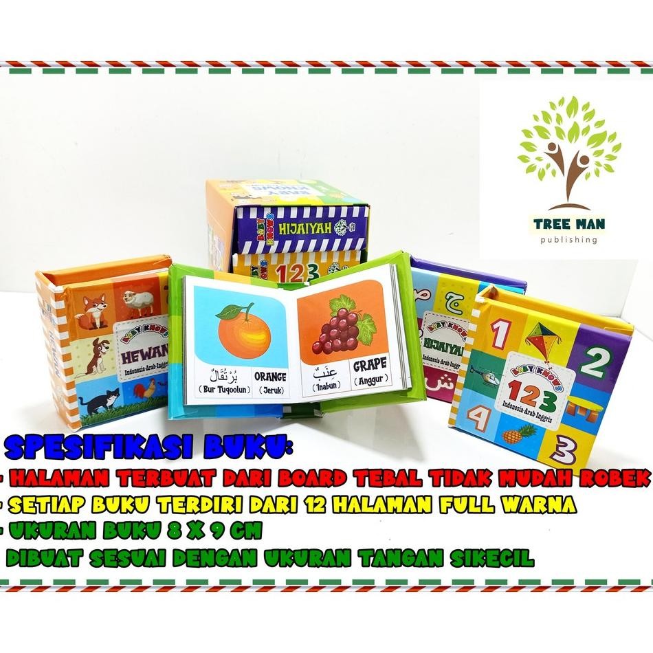 Tpbl Baby Knows 4Th Edition / Board Book Balita / Buku Edukasi Anak/ Langsung Dapat 4 Buku / Buku Hi