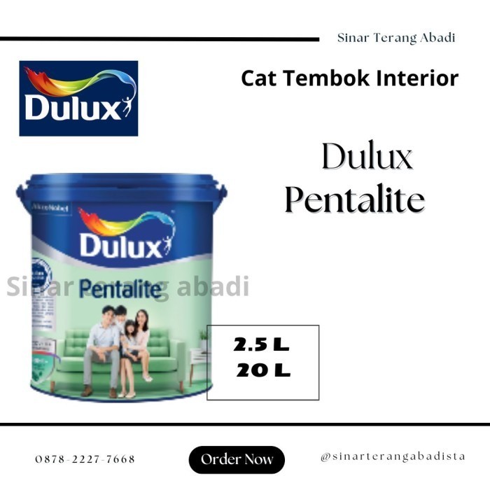 Cat Tembok Dulux Pentalite Base AV 20 Ltr - woodwind 20yy 74/055