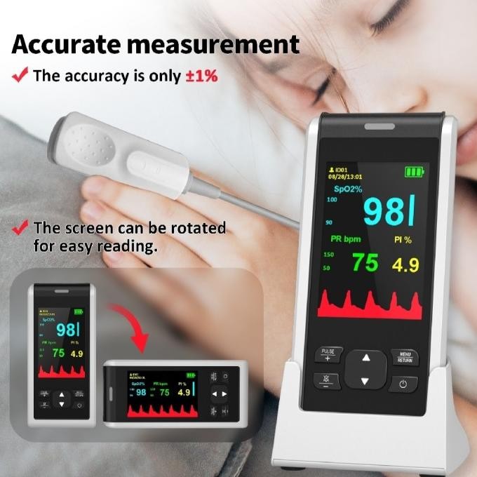handheld pulse oximeter bayi / oximetry bayi / saturasi o2 bayi