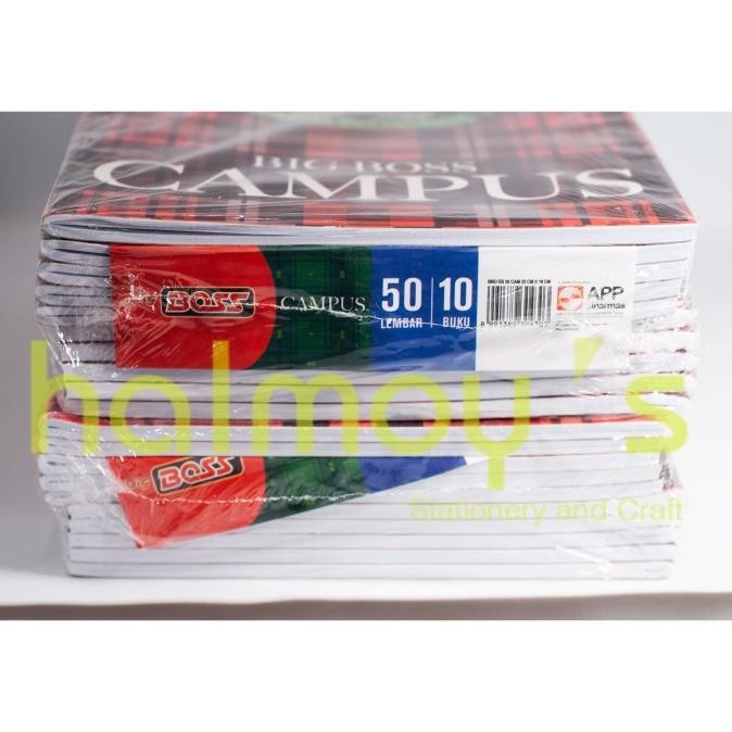 

Buku Tulis Boxy Big Boss 50 Lembar ( 1 Pack = 10 Pcs ) Original Dan Terpercaya
