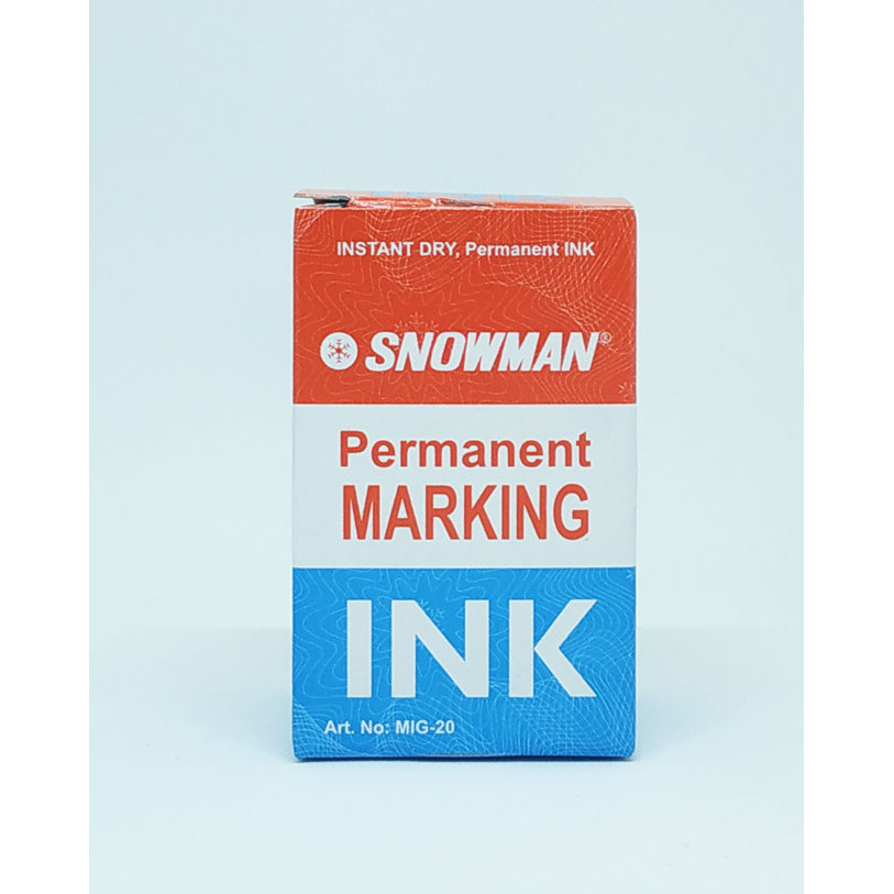 

Snowman Tinta Spidol Permanent Warna Hitam