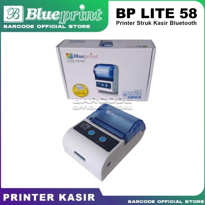 

BLUEPRINT BP-LITE58 PRINTER BLUETOOTH CETAK KERTAS & LABEL THERMAL 58