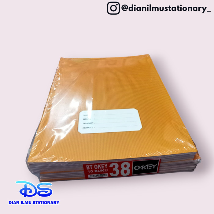 

{{{{{{] buku tulis okey 38 (pack)