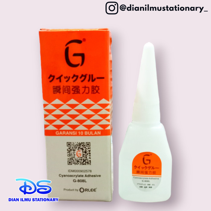 

`````````] Lem G orlee cyanoacrylate adhesive