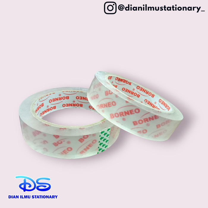 

Silahkan Order] isolasi 1 inch 24 mm Borneo super clear