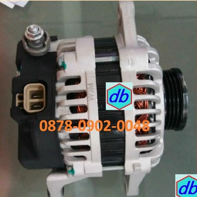 Alternator Dinamo Ampere Kia Rio 80A 12V Pully 4 1.5L 2000-2005