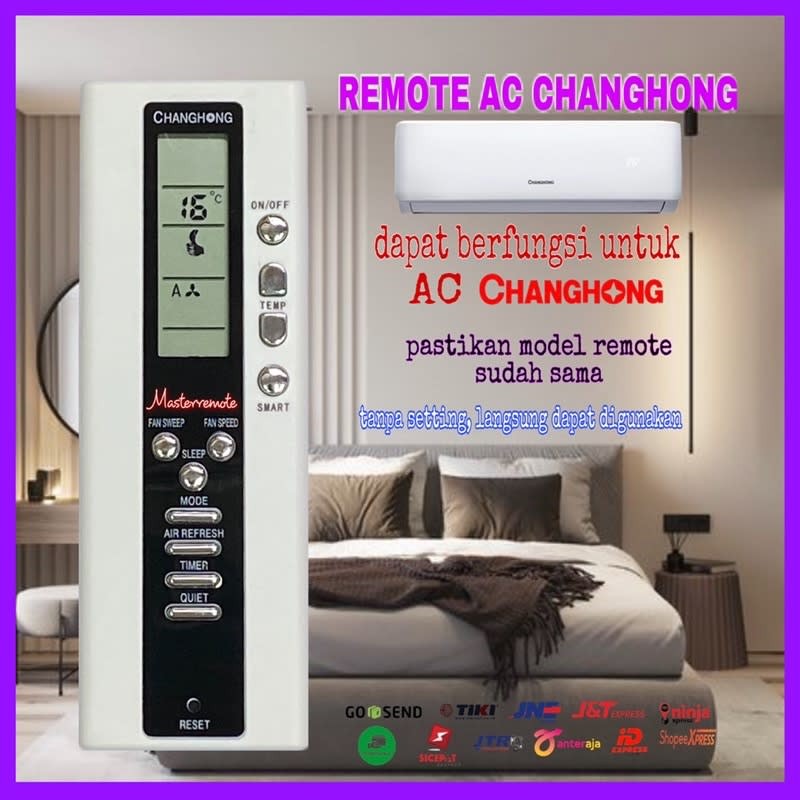 REMOT REMOTE AC CHANGHONG KK28B-CH / KKG20A-C1