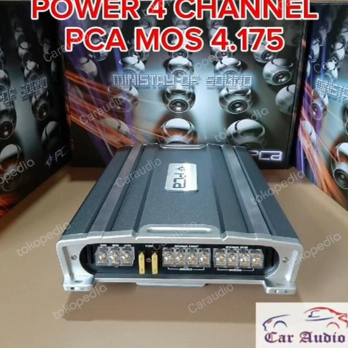 TERBARU - Power 4 Chanel PCA Power Amplifier 4 Chanel PCA