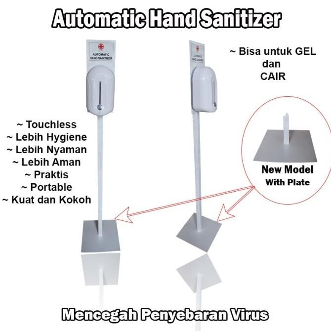 Hand Sanitizer Stand Tiang Tempat Hand Sanitizer