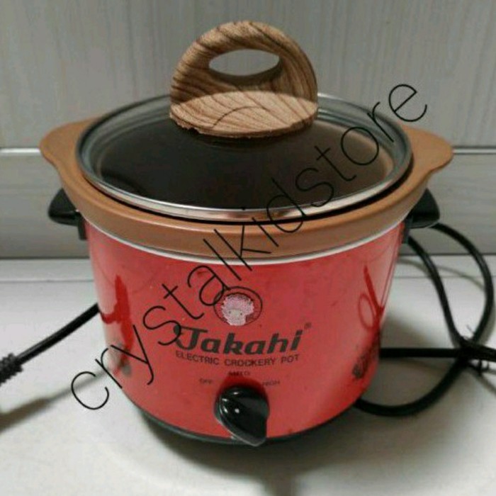Tutup Kaca Tutupan Slow Cooker Takahi 5.2L 5.2Liter Pengganti Penutup