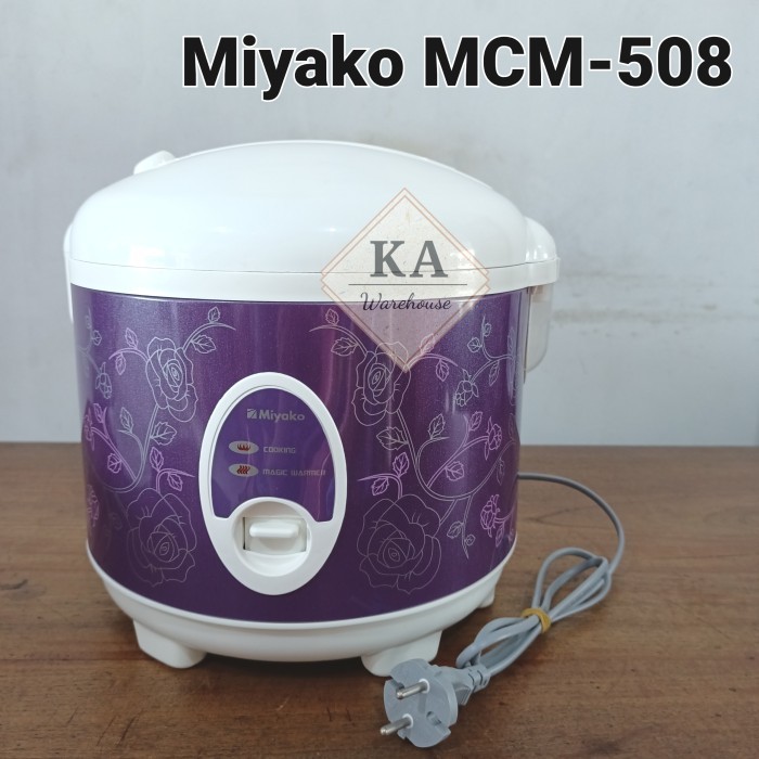 Rice Cooker Miyako 1,8 Liter Mcm 508 / Magicom Miyako Mcm-508