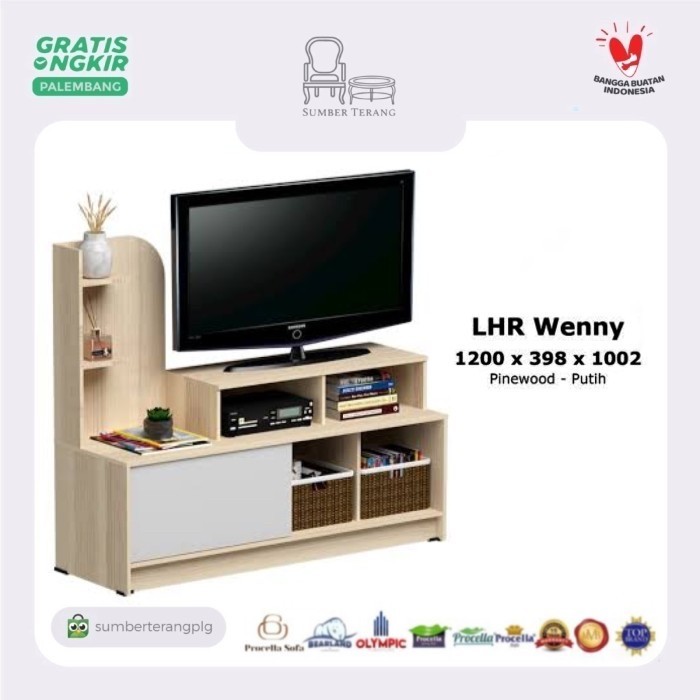 Meja Tv Olympic Gstar Lhr Weny Rak Tv Lemari Hias Buffet Tv Minimalis