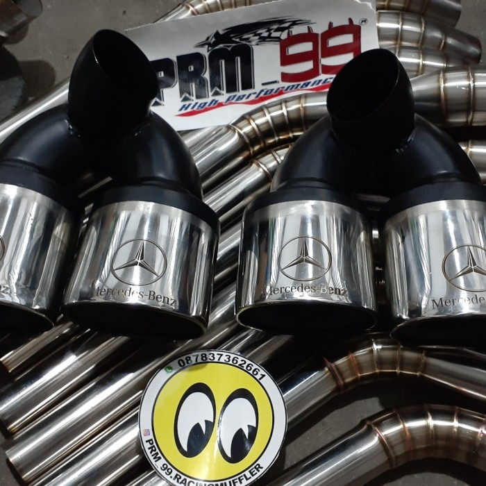 Tailpipe Knalpot Fariasi Untuk Mercedes-Benz W202 W220 W211 W212