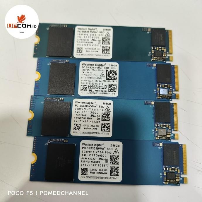 TERMURAH - SSD WD 256GB NVME PCIE SSD 256GB NVME SSD 512GB NVME PCIE 2280