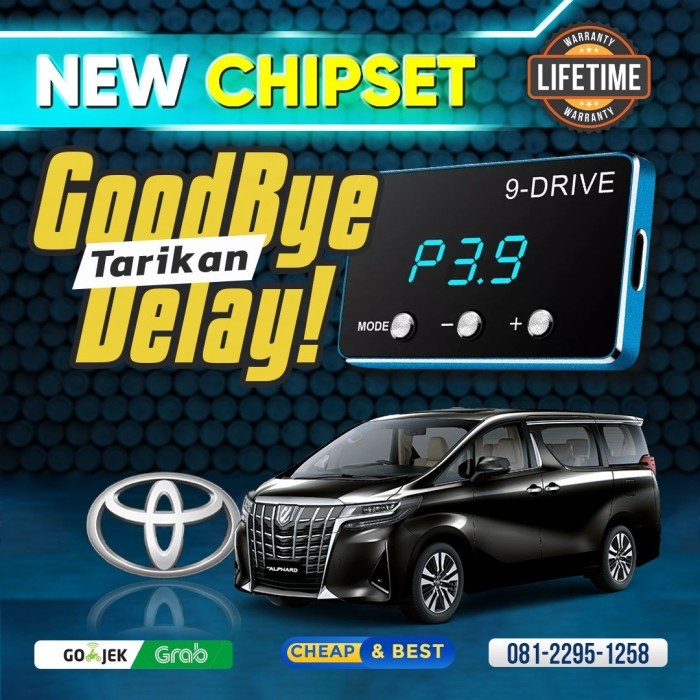 Remap Toyota Alphard, Camry, Altis, Throttle Control Piggyback 9 Drive