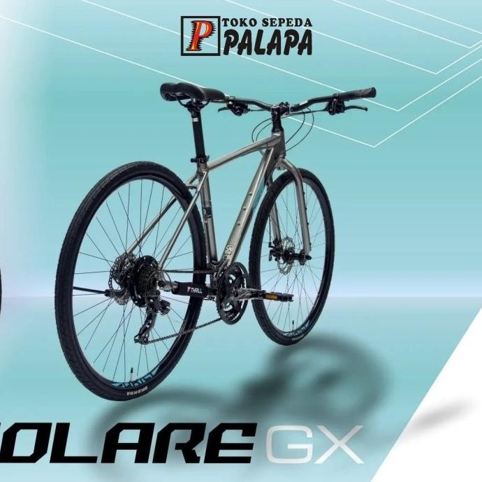 MTB 700C THRILL VOLARE 4.0 Sepeda Gunung Hybrid 4 BAN