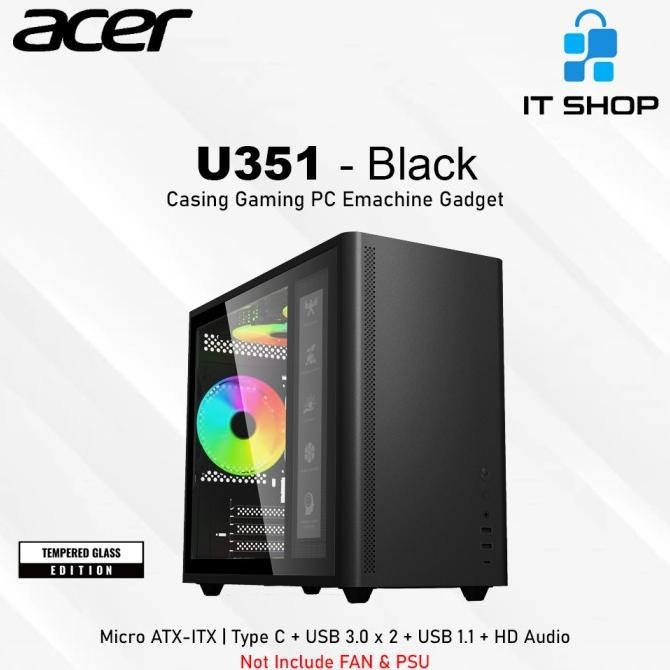 Komputer Acer Casing PC Gaming U351 - Black