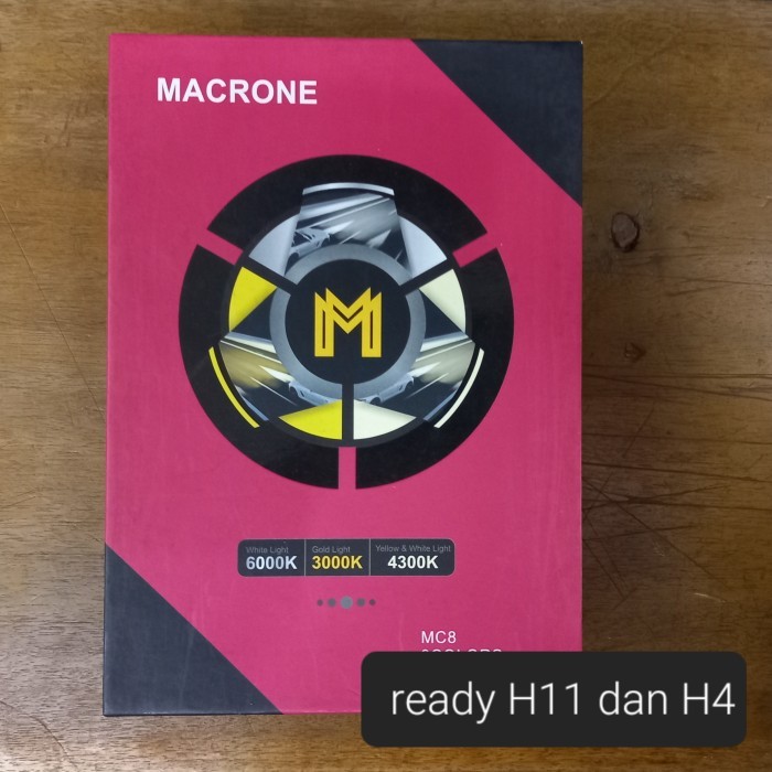 Led Macrone Mc8 H11 H4