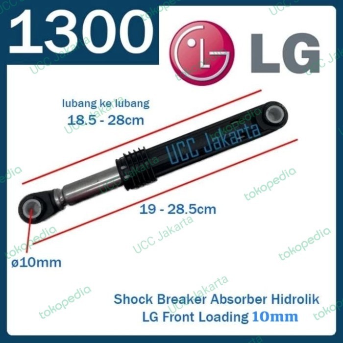 SHOCK BREAKER ABSORBER SUSPENSI HIDROLIK MESIN CUCI SAMSUNG LG 1300