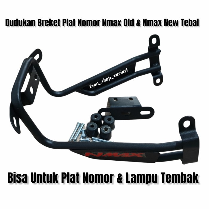 BREKET PLAT NOMOR NMAX DEPAN DUDUKAN PLAT NOMOR NMAX DEPAN