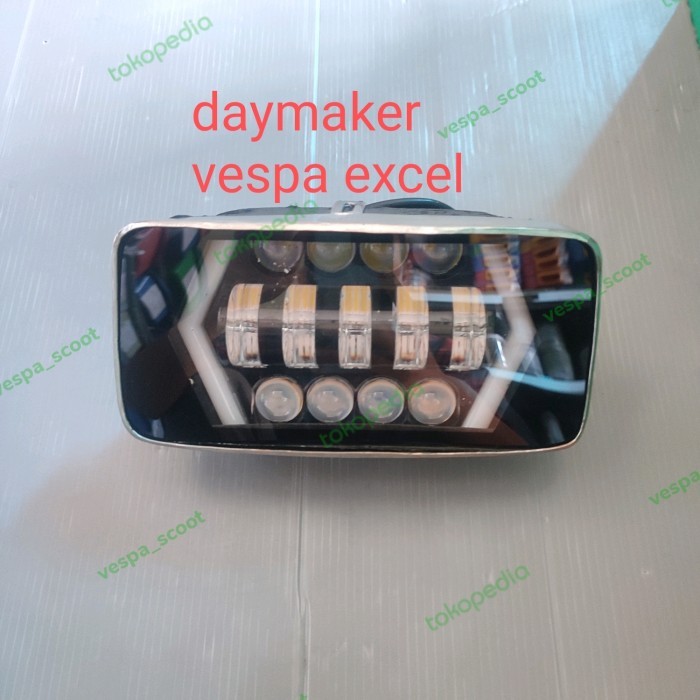 Lampu Depan Vespa Excel Headlamp Daymaker Vespa Excel