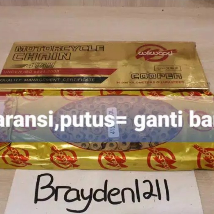 RANTAI GOLD SSS 415/RANTAI GOLD WILWOOD 415/RANTAI GOLD TIPIS
