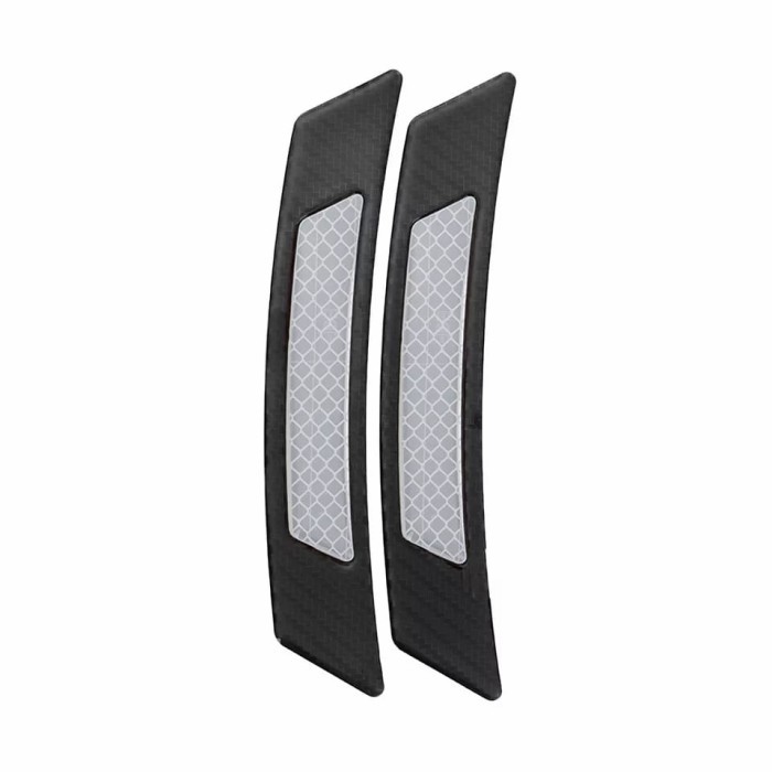 STICKER 3D REFLECTOR MATA KUCING CARBON MOBIL VARIASI