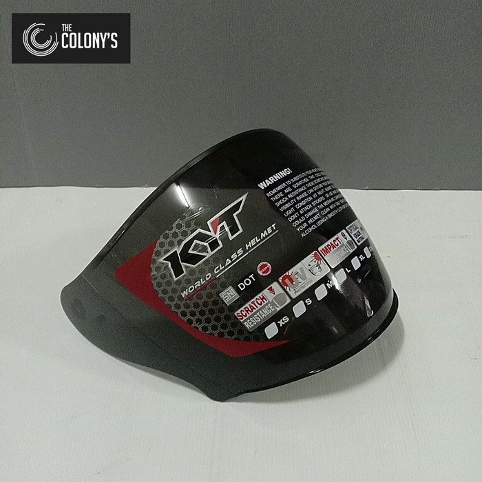 KACA VISOR KYT DJ MARU SMOKE ORIGINAL VISOR HELM KYT DJMARU DJ MARU SM