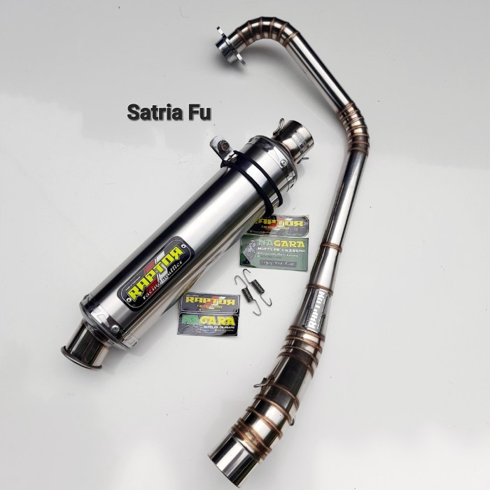 Knalpot Racing Ori Raptor Stainless Untuk Satria Fu Karbu