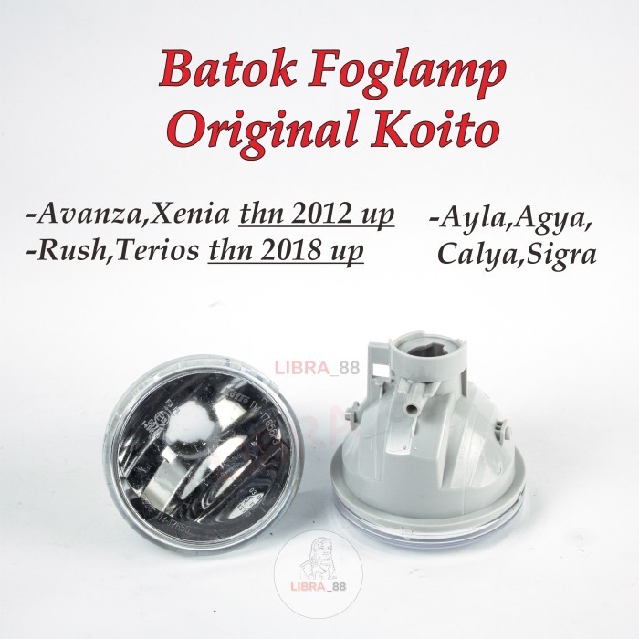 FOGLAMP FOG LAMP BATOK FOGLAMP AVANZA XENIA AGYA AYLA SIGRA CALYA ORI