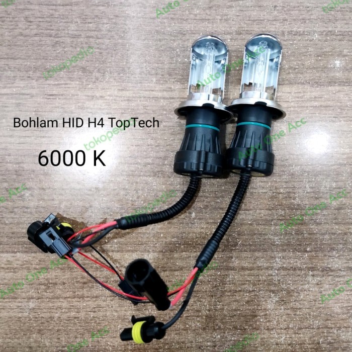 BOHLAM HID TOP TECH H4 6000K