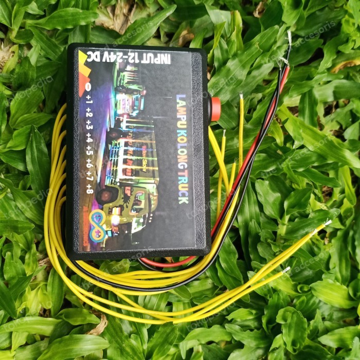 MODUL STROBO LAMPU KOLONG BAK TRUCK LED 12 MODE