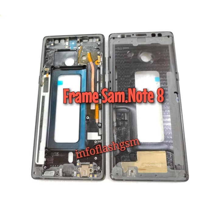FRAME TULANG BEZEL MIDDLE RANGKA TENGAH SAMSUNG NOTE8 NOTE 9 10 PLUS