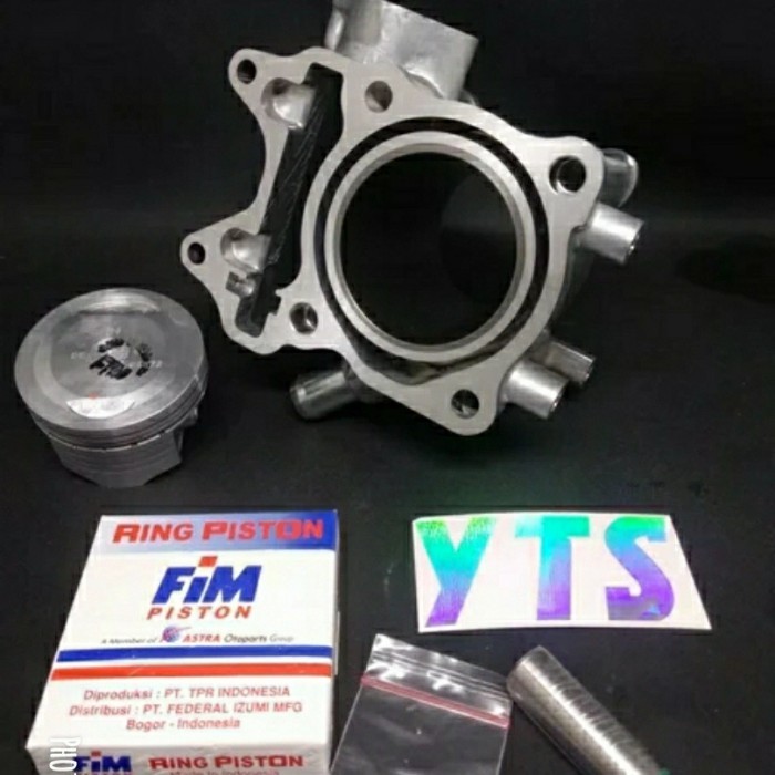 Paket Block Bore Up Vario 125,Pcx,Adv 150 Diameter Piston Fim 58