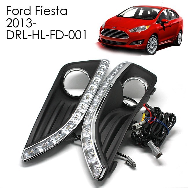 Ford Fiesta 2013 Drl White Led