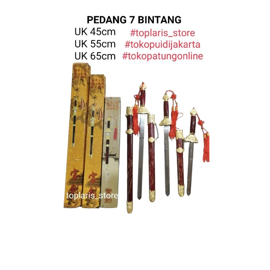 

Ready Pedang 7 Bintang 022