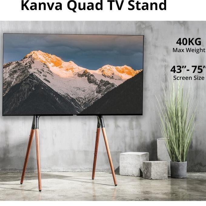 

BEBAS ONGKIR - STANDING TV EASEL STUDIO TV FLOOR STAND WITH FOUR LEGS 43 - 75 inch