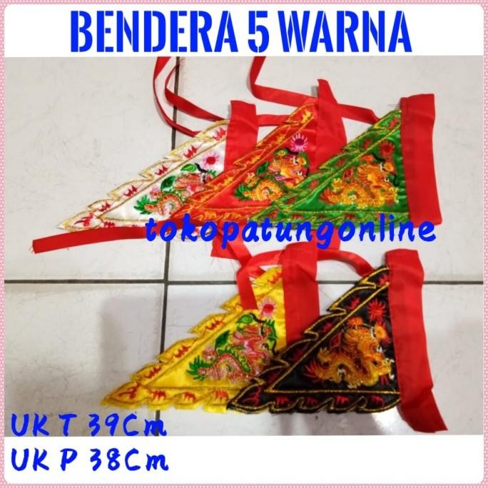 

Ready Bendera Naga 5 Warna PANCAWARNA 012