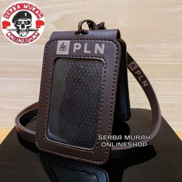 

Andra - Id Card Holder Tali Lanyard Name Tag Logo Pln Model Lipat