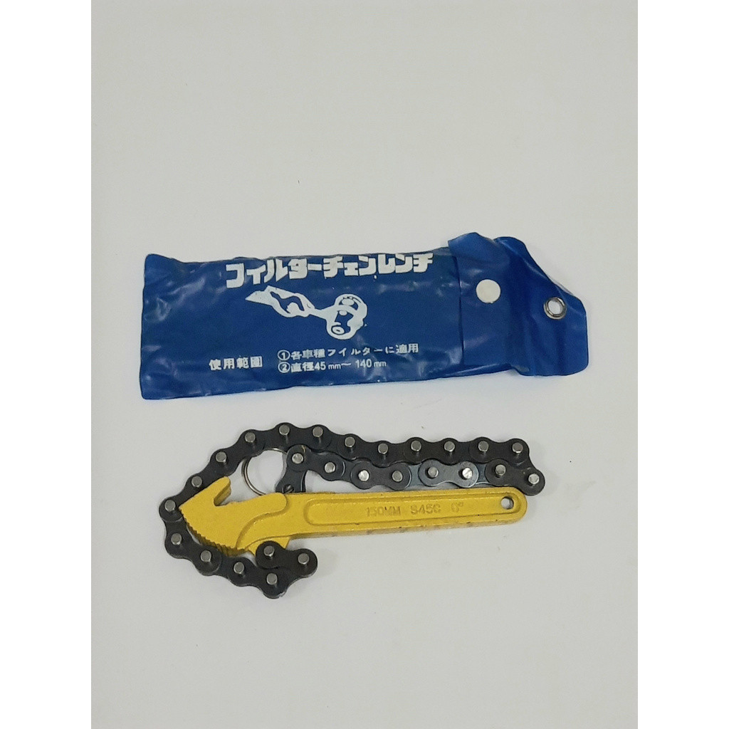Kunci Oli Filter / Oil Filter Wrench Rantai 6 " in inch inci Toyoda