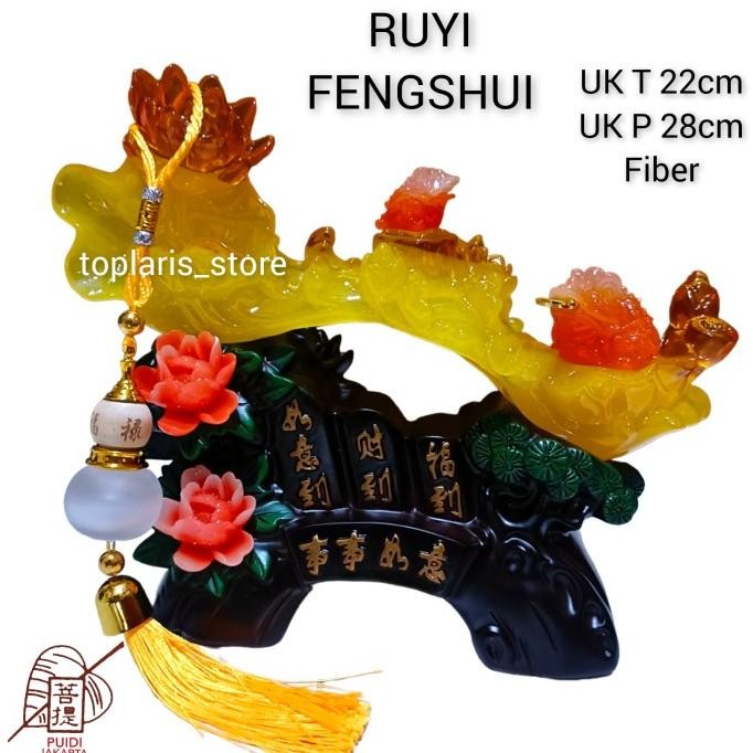 

Ready Pajangan Ruyi Hiasan Fengshui Besar