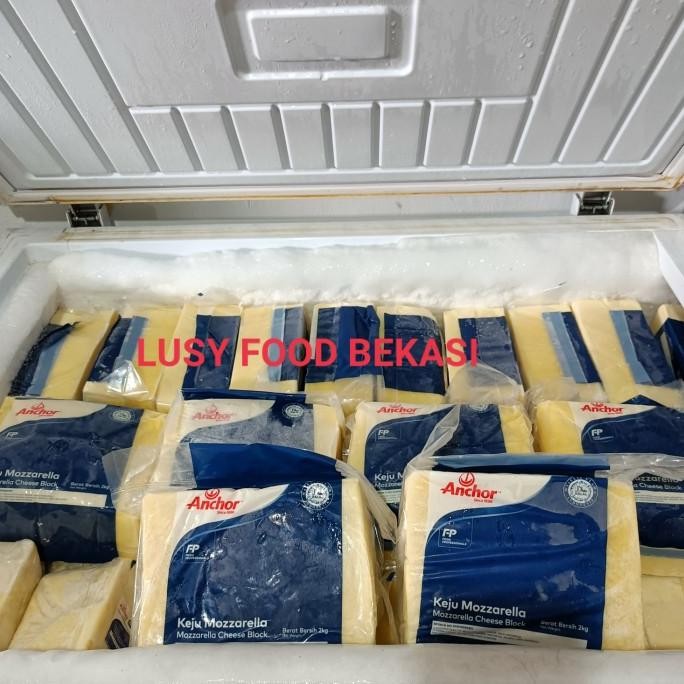 

Keju Mozarella Anchor Kemasan 2kg kirim seluruh Indonesia GS