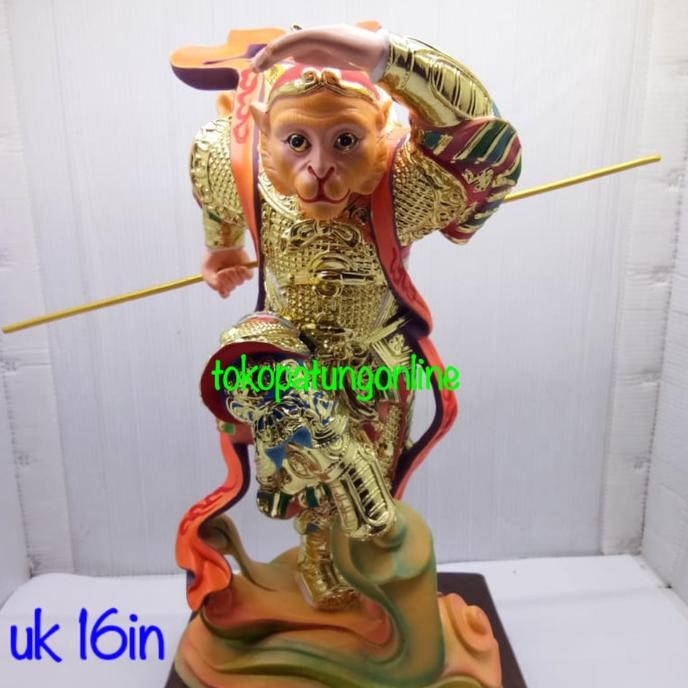 

Ready Patung Kera Sakti Sungokong Fiber 16in
