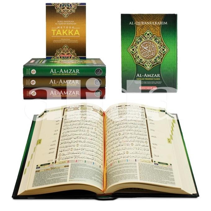 

siap kirim alquran hafalan al-amzar uk a5 terjemah dan tajwid al-quran alamzar
