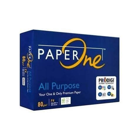 

TERBARU - [PER DUS] KERTAS HVS A4 - F4 80gr - 85gr PAPERONE