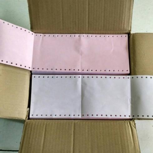 

TERBARU - Continuous form 2 ply bagi 4 Depaper wartel