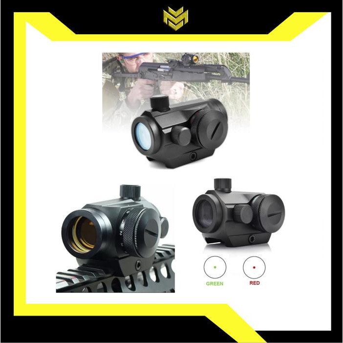 Holo Scope Red and Green Dot Airsoft Holographic Tactical WGG WGB AEG Premium
