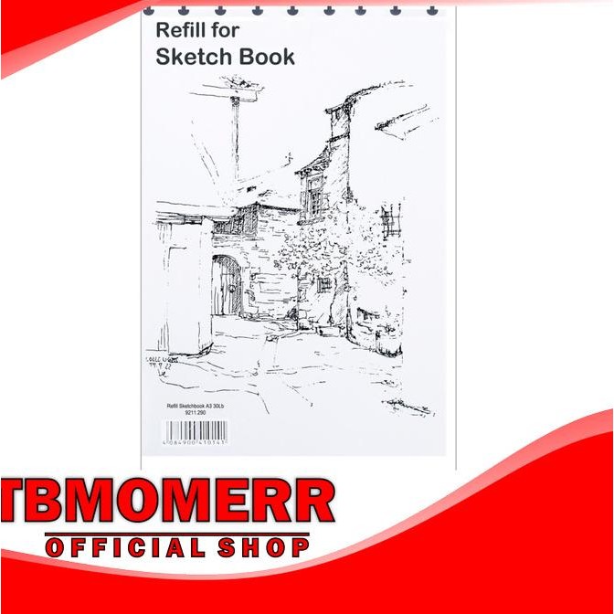 

Sale Lyra Refill Sketch Book A3 30 Sheet Bantex 9211