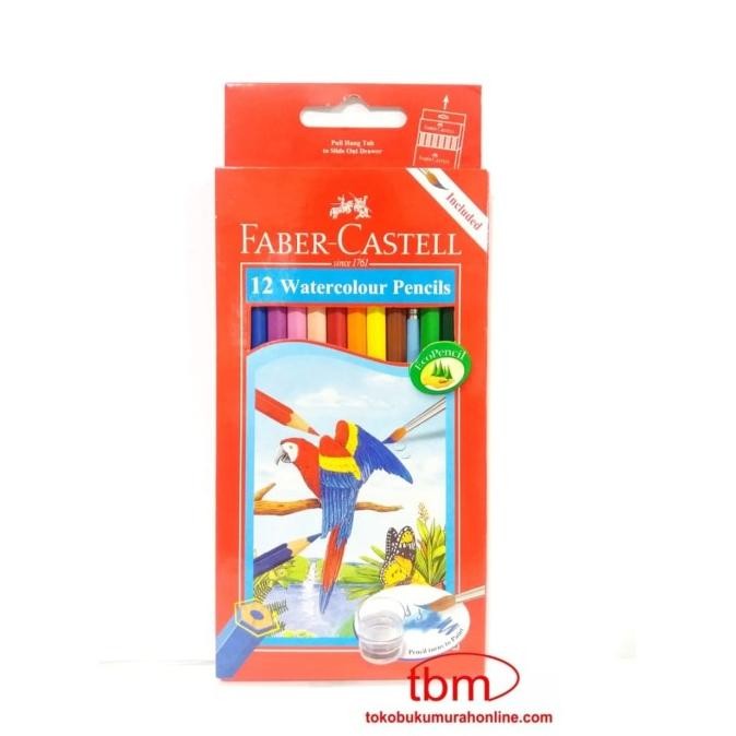 

Sale Faber Castell 12 Watercolour Pencils / Pensil Warna Faber Castell