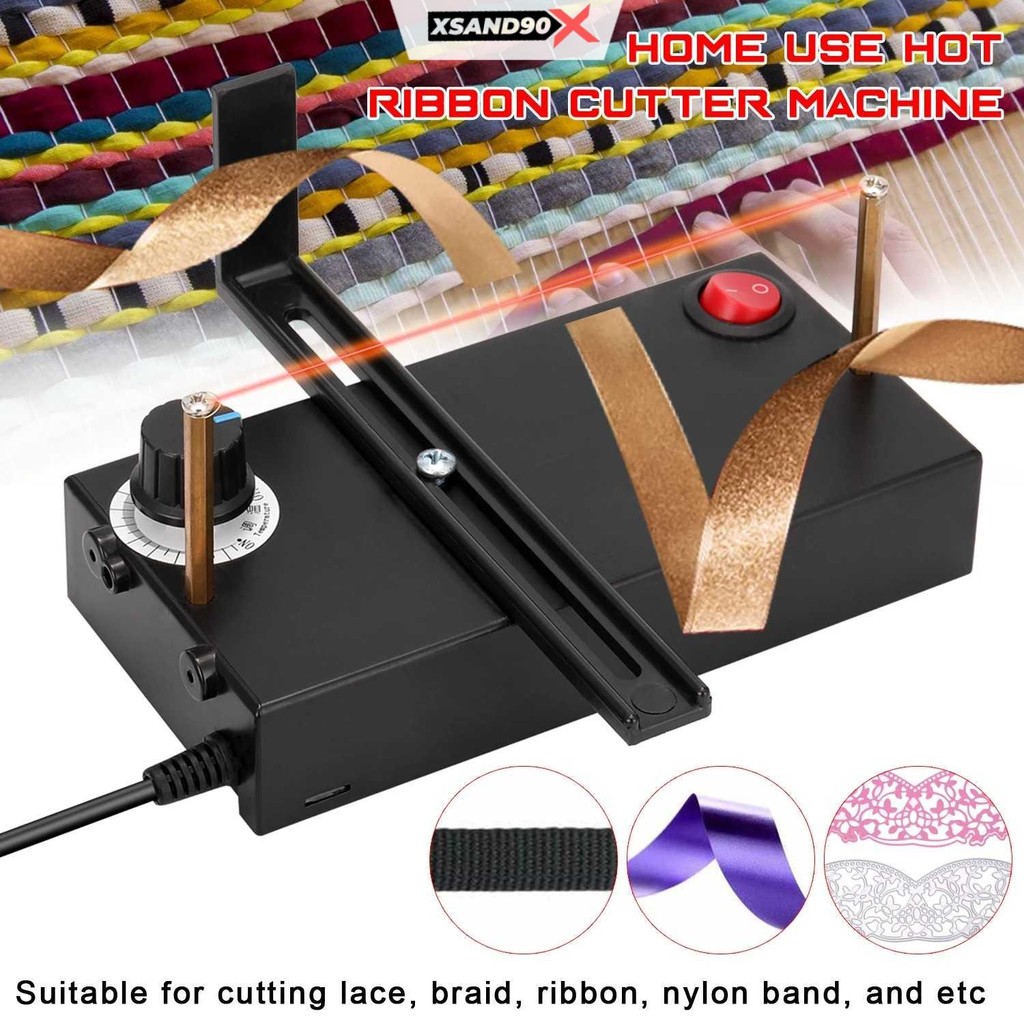 

CHATOU Mesin Pemotong Pita Thermal Ribbon Lace Cutter for DIY EU Plug - DRQG50